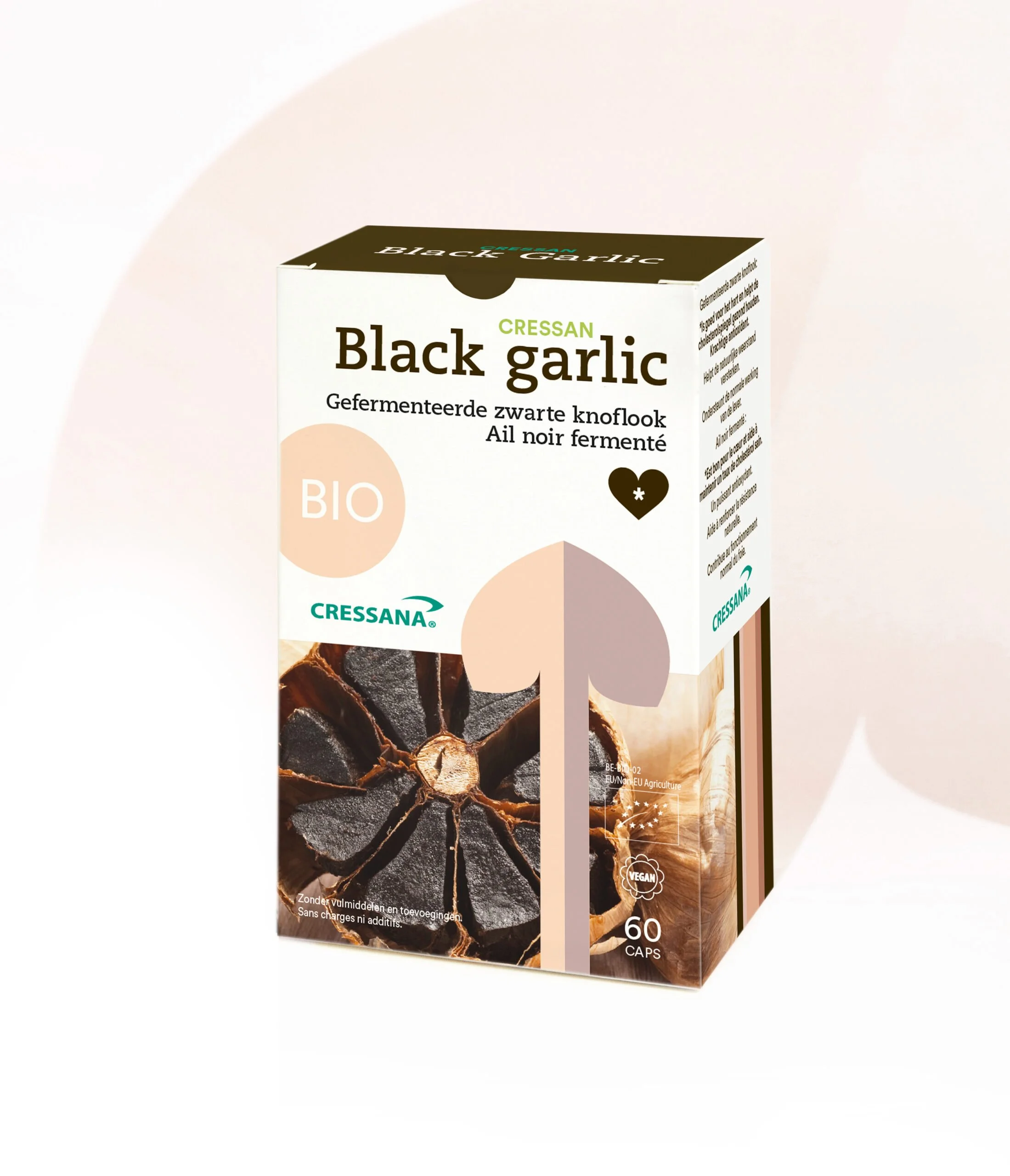 Black Garlic gefermenteerde zwarte knoflook BIO
