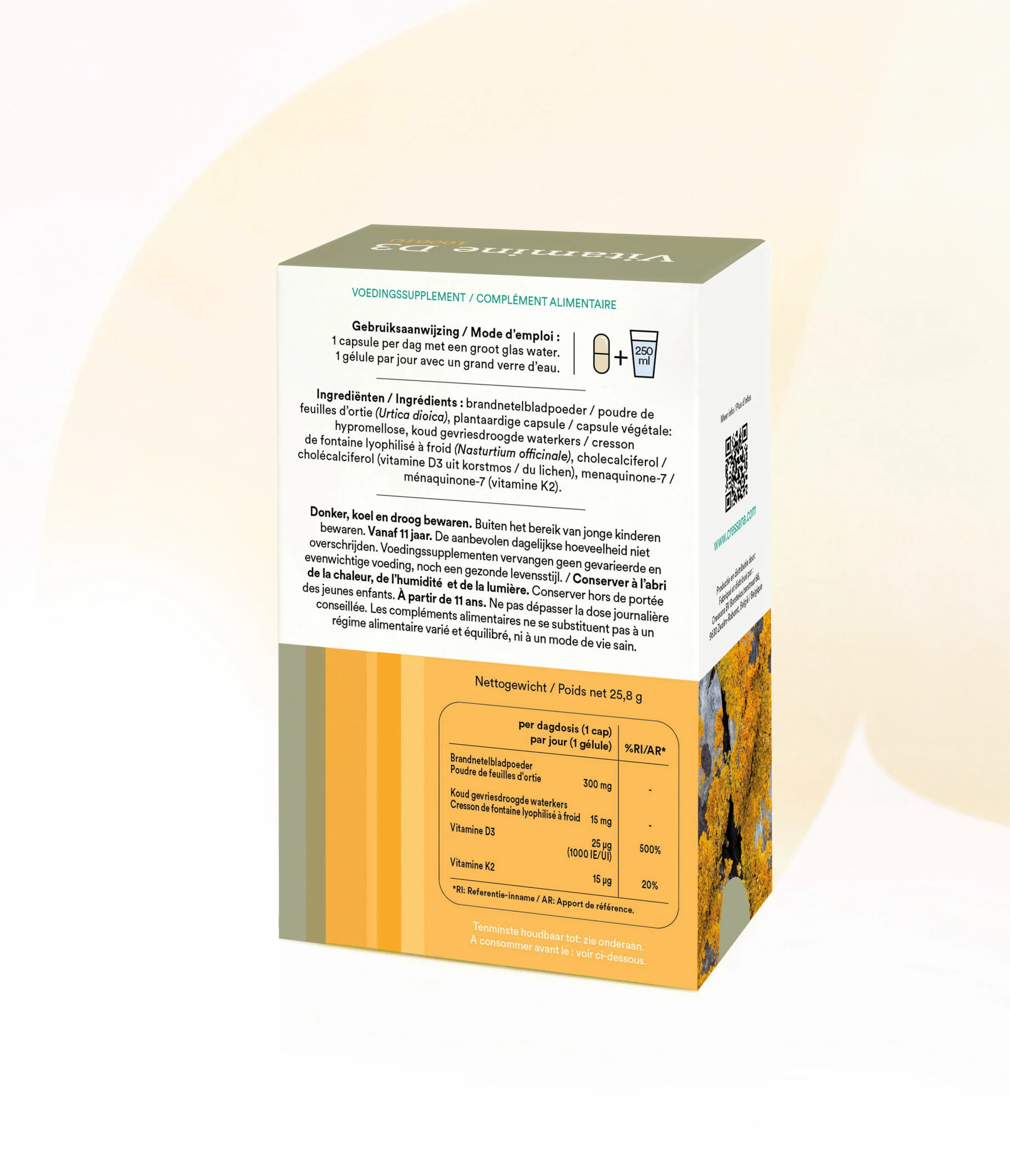 Vitamine D3 & K2 Vegan - Afbeelding 2