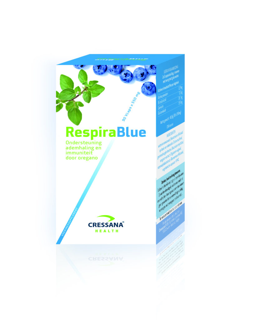 RespiraBlue pot